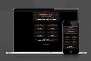 网址导航 自适应app 下载页 APP导航 推广 软件下载 着陆页 落地页 引导页