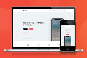 自适应app 下载页 APP导航 推广 软件下载 着陆页 落地页 引导页