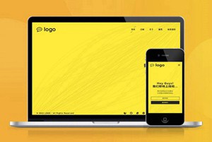 简约 个人单页面HTML5 推广 软件下载 着陆页 落地页 引导页